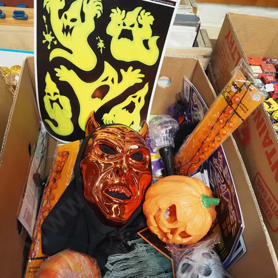 box; halloween decorative items