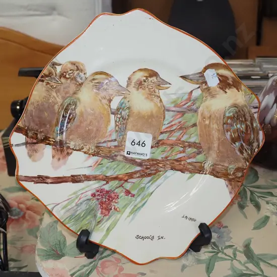 Wilkinson kookaburra plate