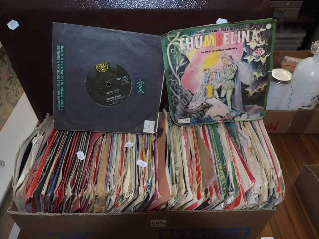 box of 45s Image 1++