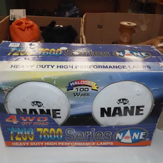 pair of high performance halogen 100w headlights