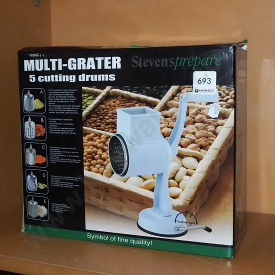 boxed as new multi grater