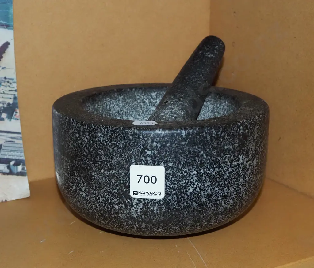 stone mortar and pestle Image 1++