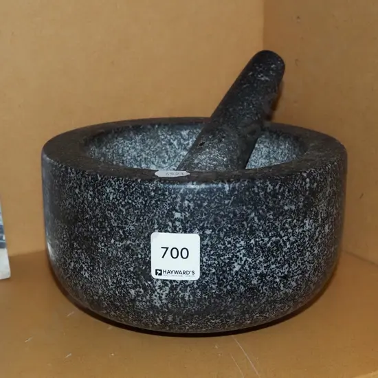 stone mortar and pestle