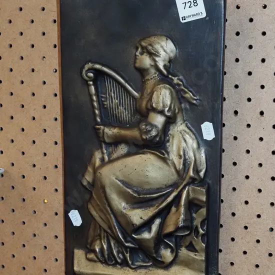 cast composite wall art  - damage