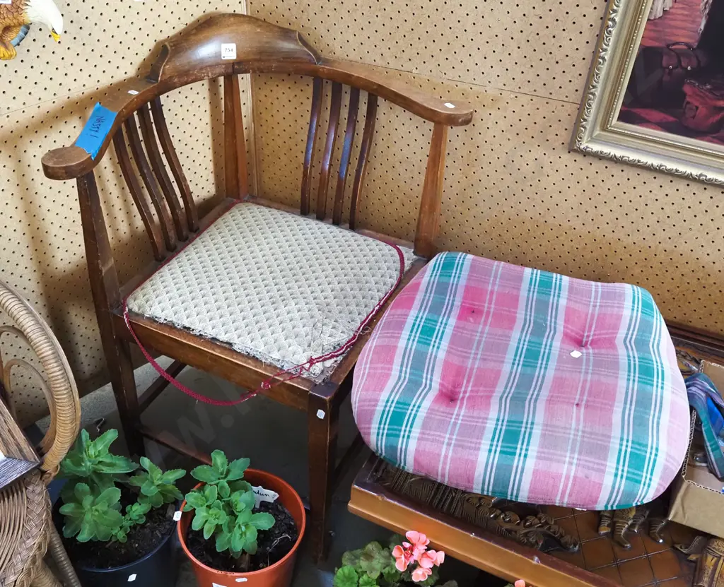 restorer's beech corner chair Image 1++