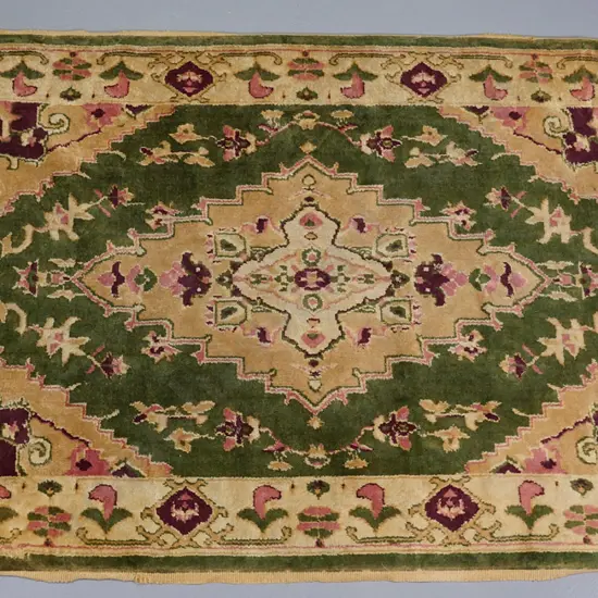 green woolen floor mat L-1540 W-920