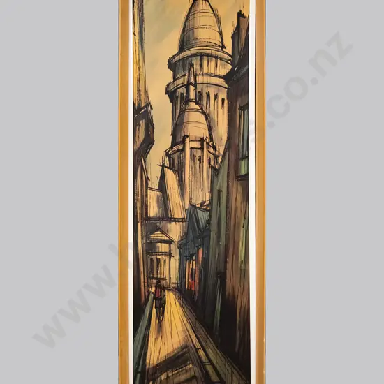 framed retro print - Francois Depresle -  Sacre Coeur H-1010 W-240