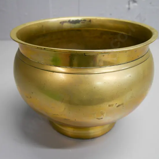 brass jardiniere H-190 Diam-250