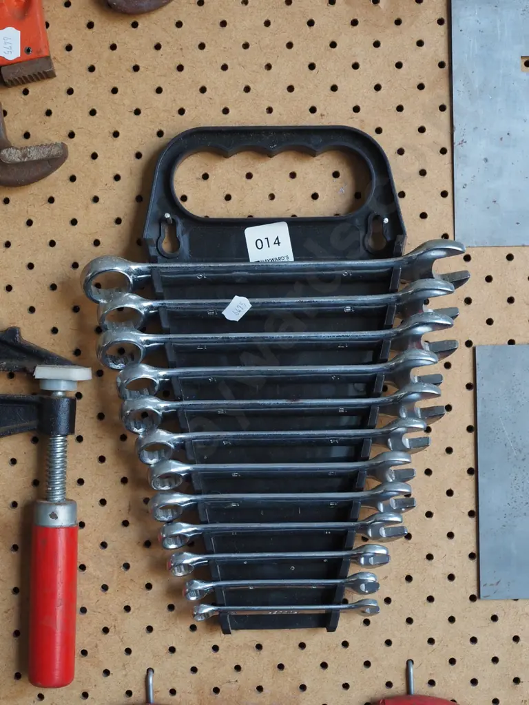 open end and ring spanner set Image 1++