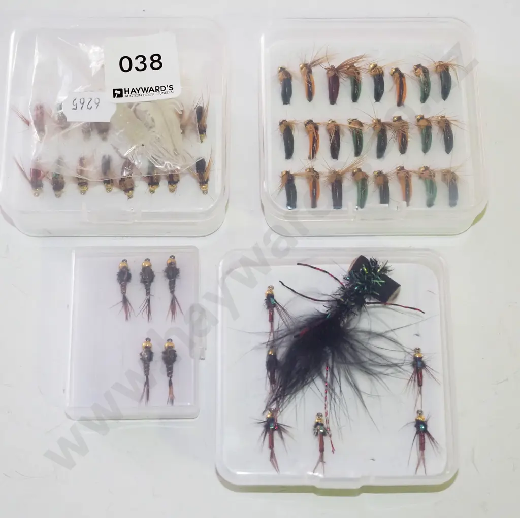 3x containers of fly fishing reels Image 1++