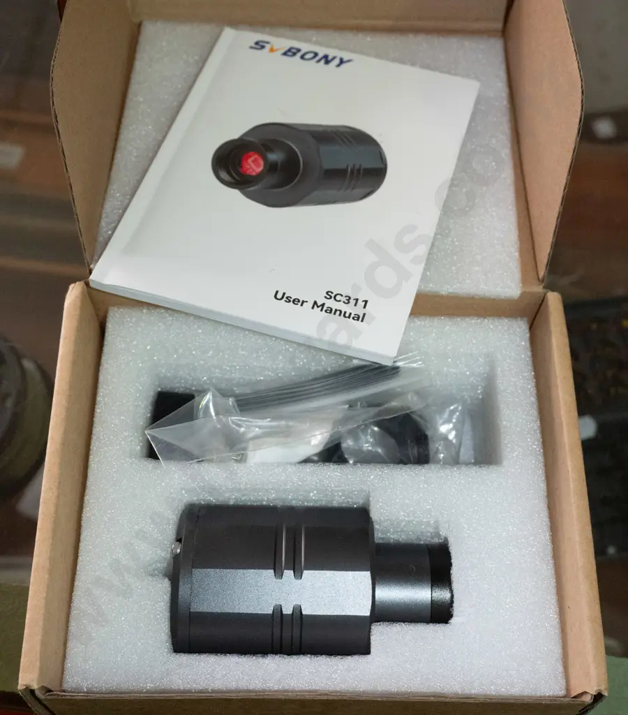 boxed Svbony 2 megapixel astronomy camera model SC311 Image 1++