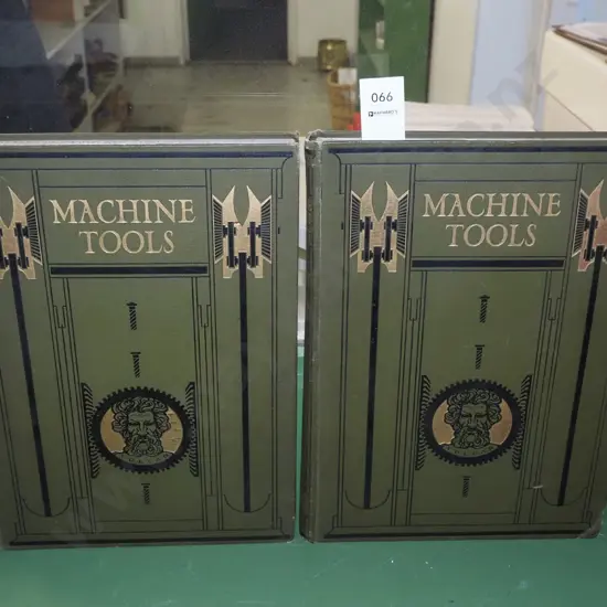 Volume I and II Vintage Machine Tools manuals