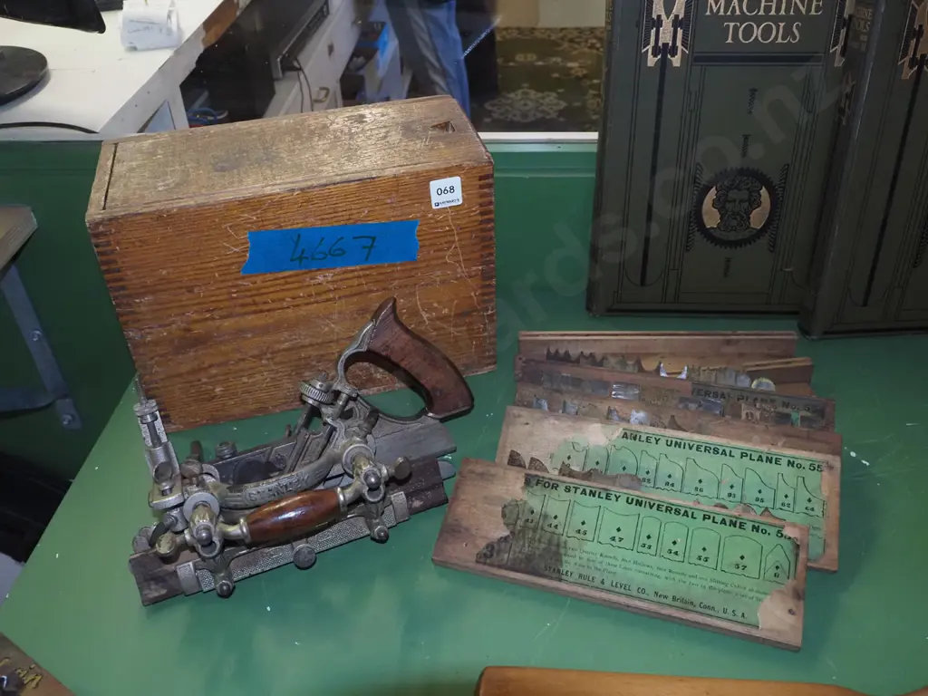 vintage Stanley universal plane No. 55 Image 1++