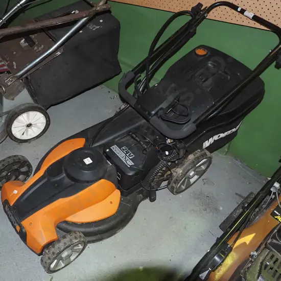 Worx 24v battery powered lawn mower