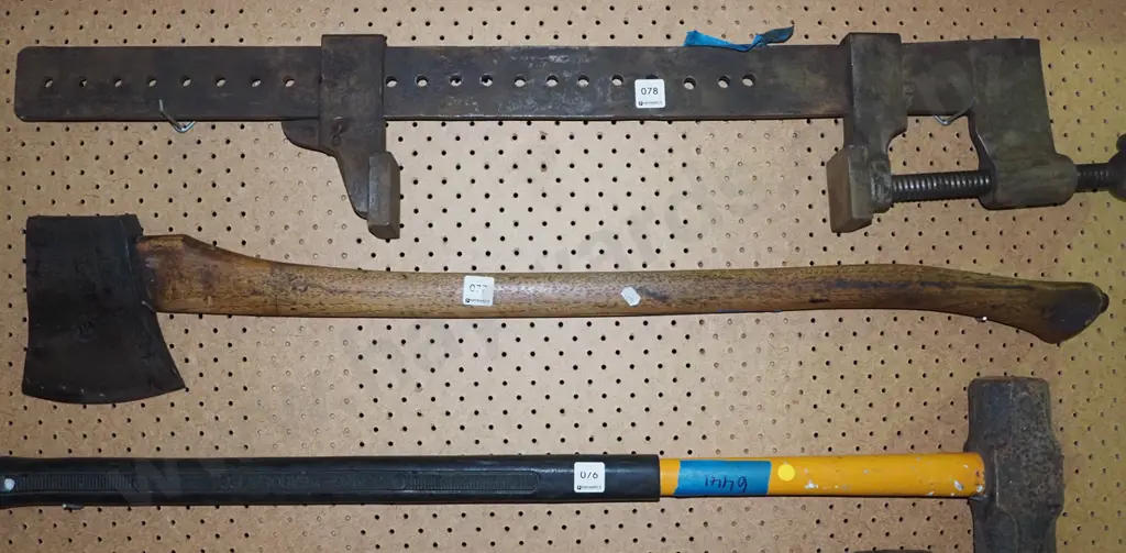 axe with wooden handle Image 1++