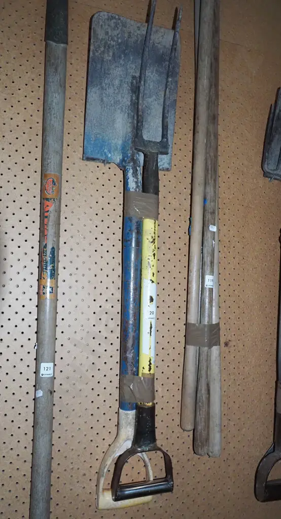 spade, cut down garden fork Image 1++