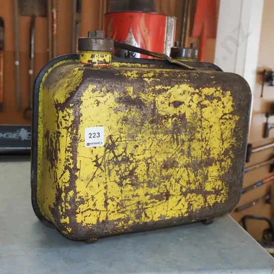 vintage fuel container