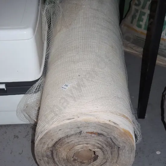 large roll of fibreglass mesh