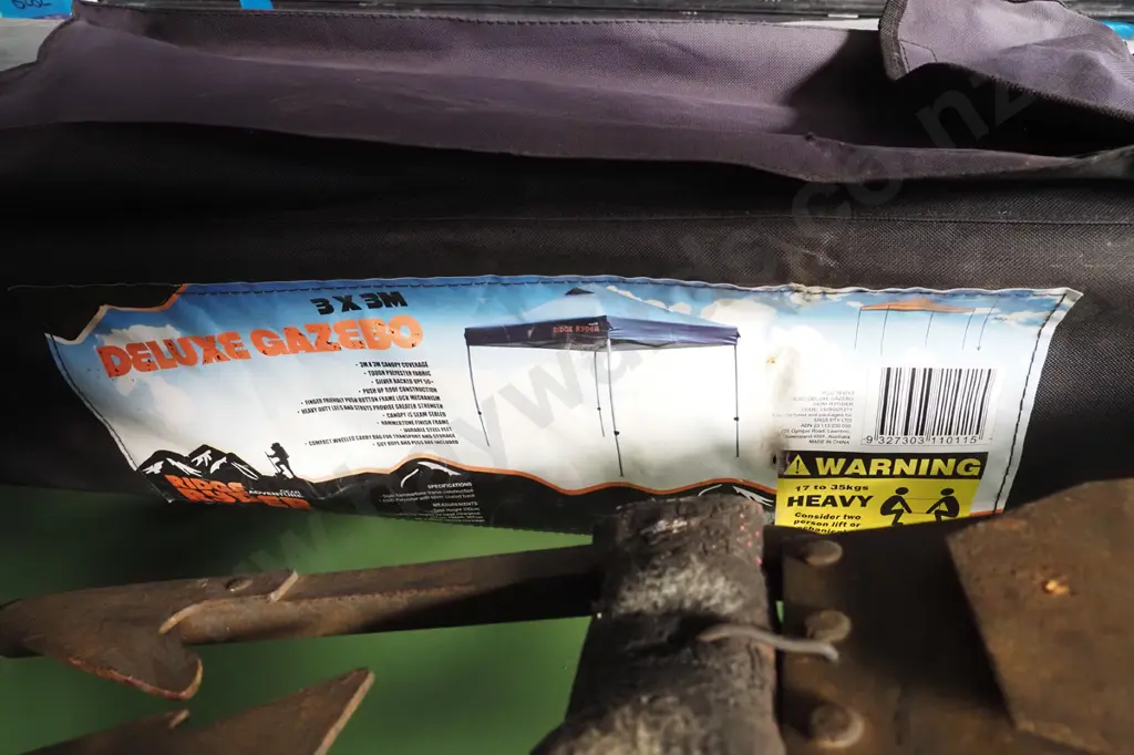 Ridge Rider gazebo 3mx3m  - fading to case, gazebo as new Image 1++