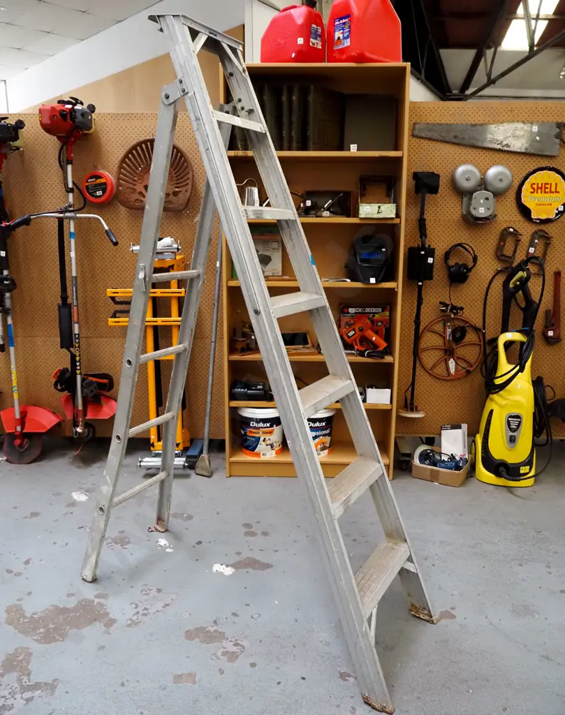 6 step aluminium ladder Image 1++