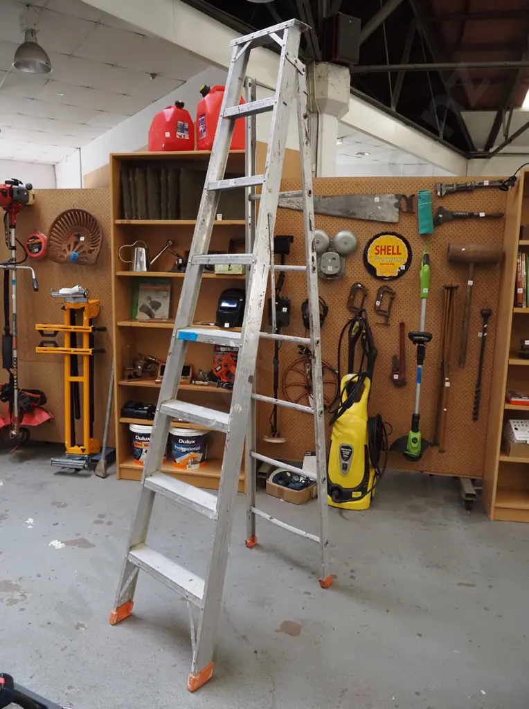 7 step alumiun ladder Image 1++