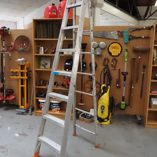 7 step alumiun ladder