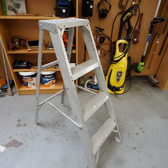 alloy 3 step ladder
