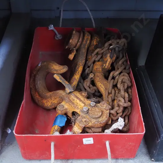 heavy duty 6 tonne lever block