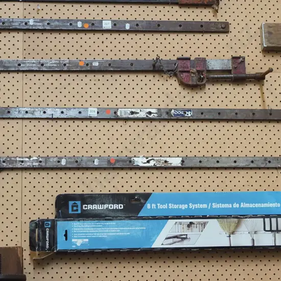 2x Record sash clamps - red dots