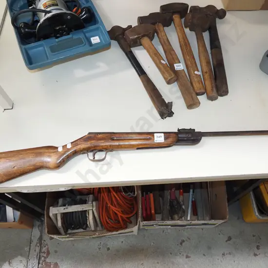 rusty air rifle