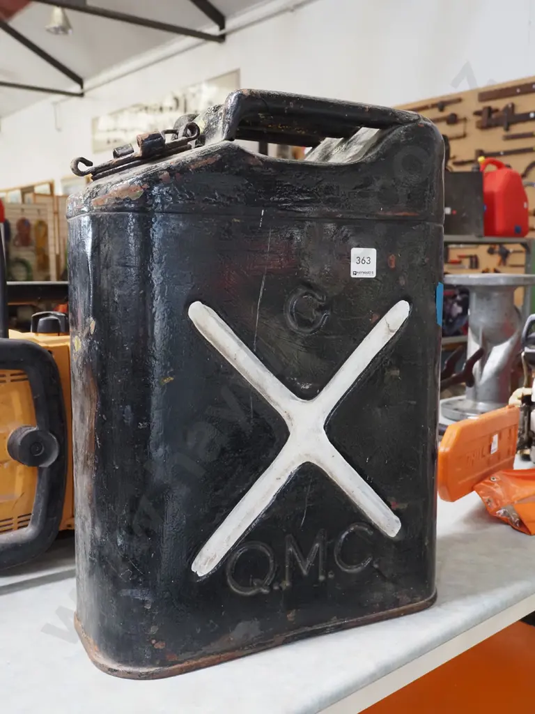 black painted jerry can Image 1++