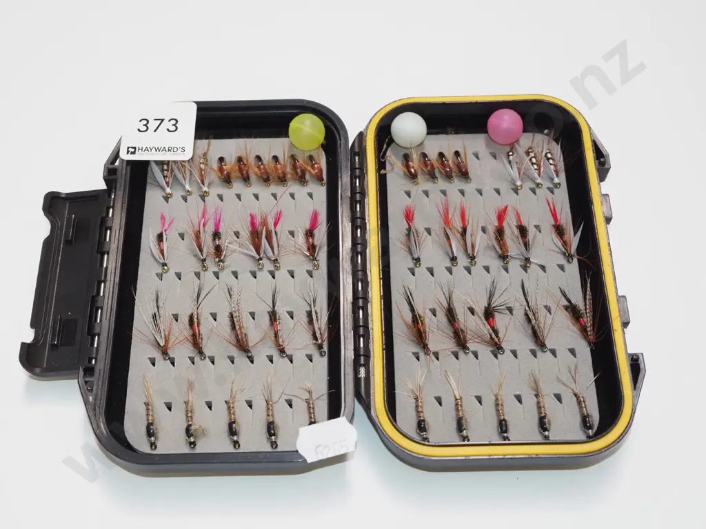 cased fly fishing lures Image 1++