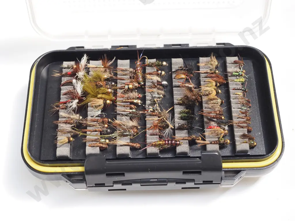 cased fly fishing lures Image 1++