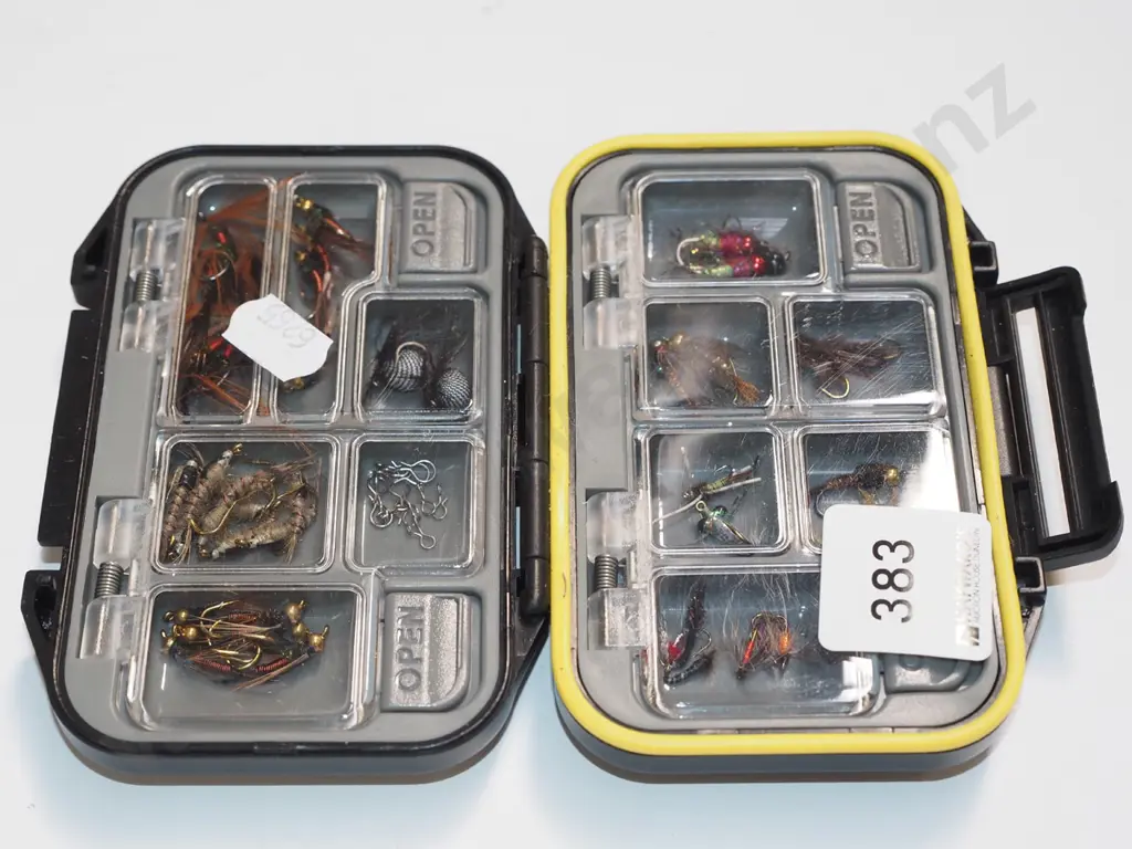 cased fly fishing lures Image 1++