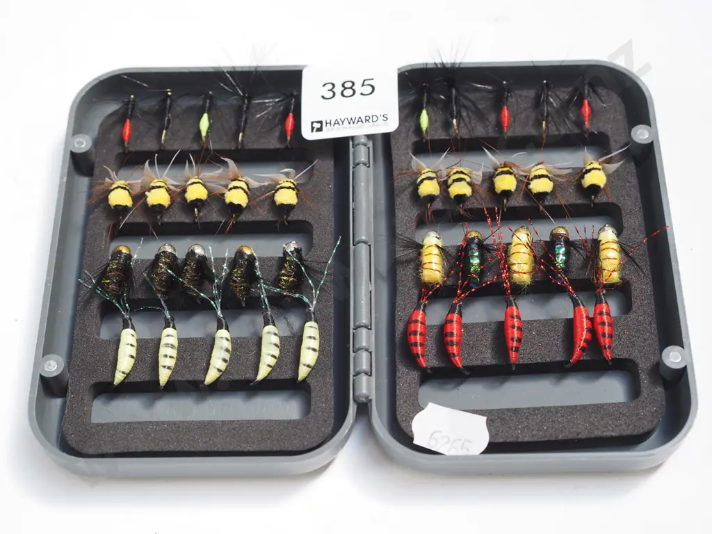 cased fly fishing lures Image 1++
