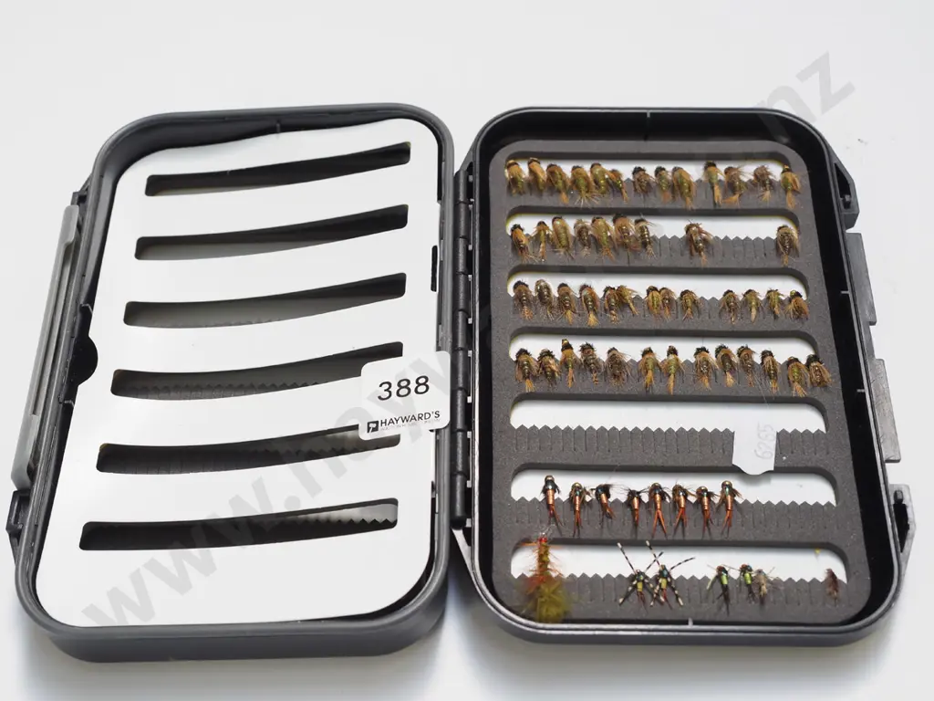 cased fly fishing lures Image 1++