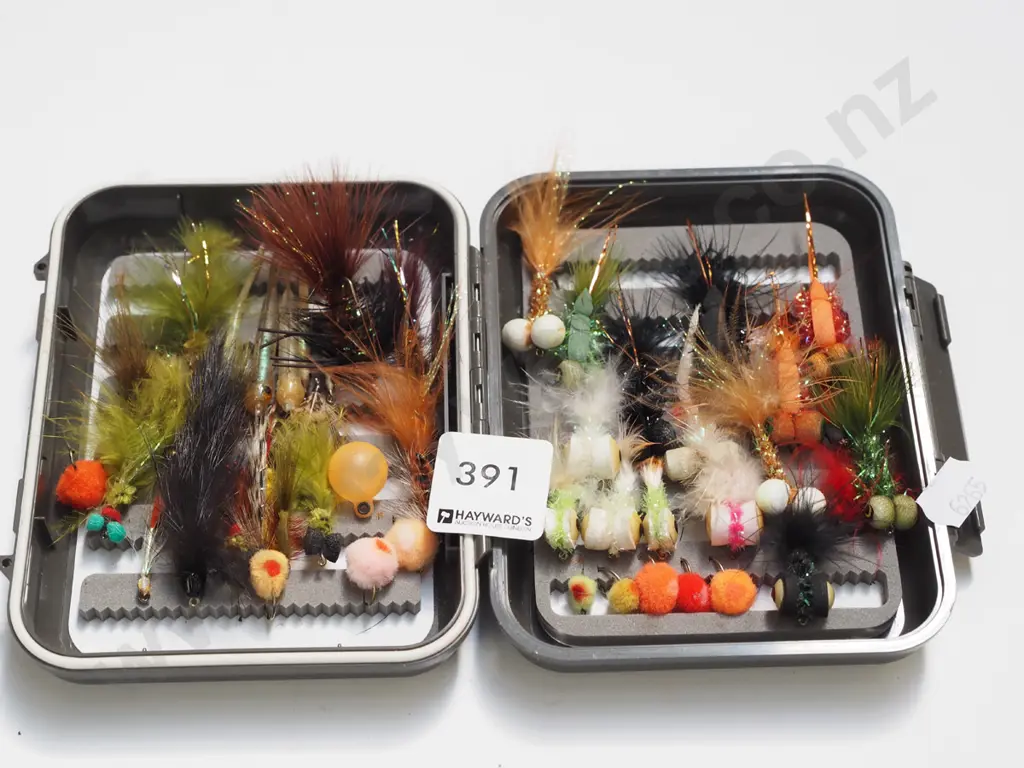 cased fly fishing lures Image 1++