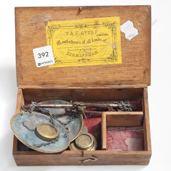 wood cased gold scales