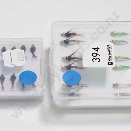 2x cased fly fishing lures