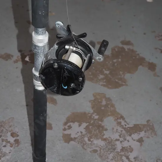 fishing rod and reel