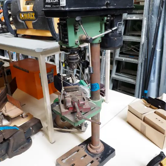 Rexon 8" bench drill press with engineer's vice