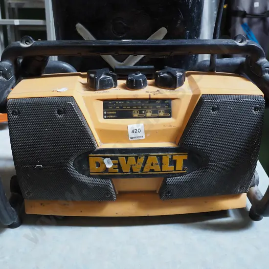 Dewalt hybrid worksite radio