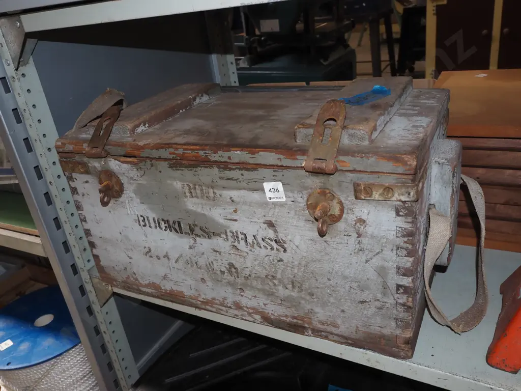 wooden ammunition crate Image 1++