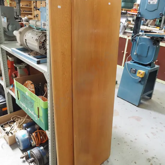 2x pieces of solid oak Largest K1390 W550