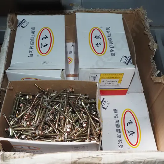 box; self tapping screws