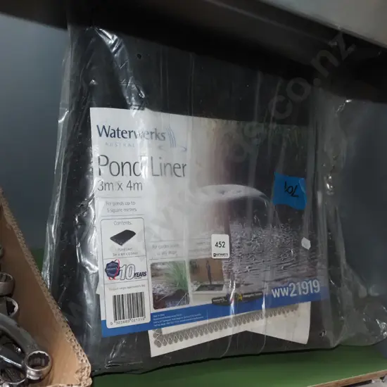 3x4m pond liner