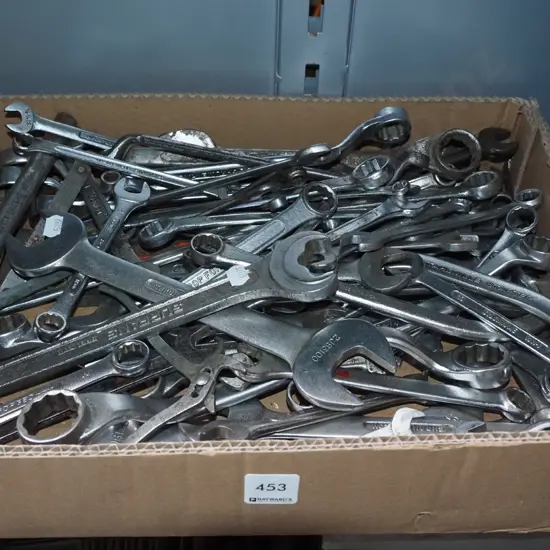 box; open end and ring spanners