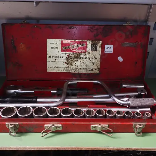 Sidchrome 21 piece socket set