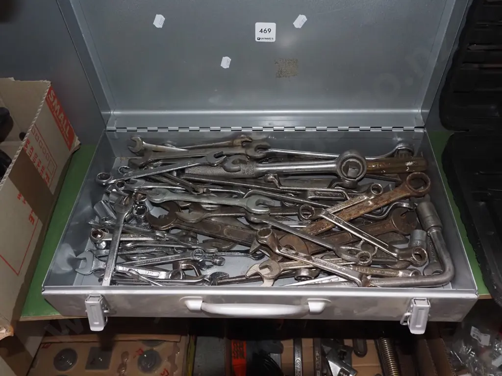 tool chest, open end ring spanners, sockets etc Image 1++