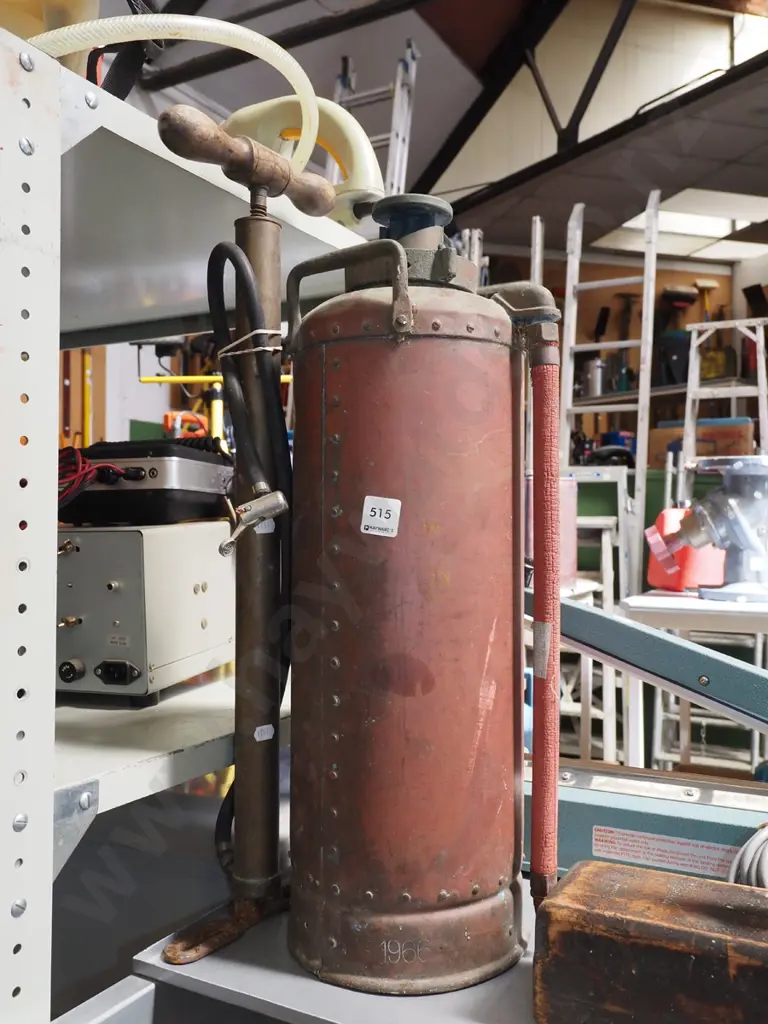 vintage fire extinguisher, bike pump Image 1++